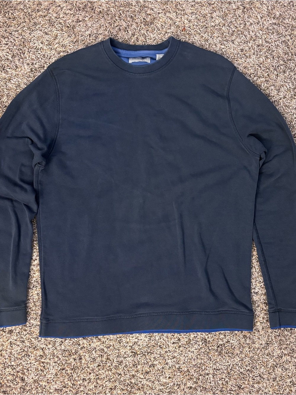 Ashworth Navy Crewneck Sweater - Timeless Everyday
